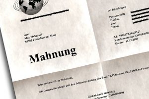 Mahnung